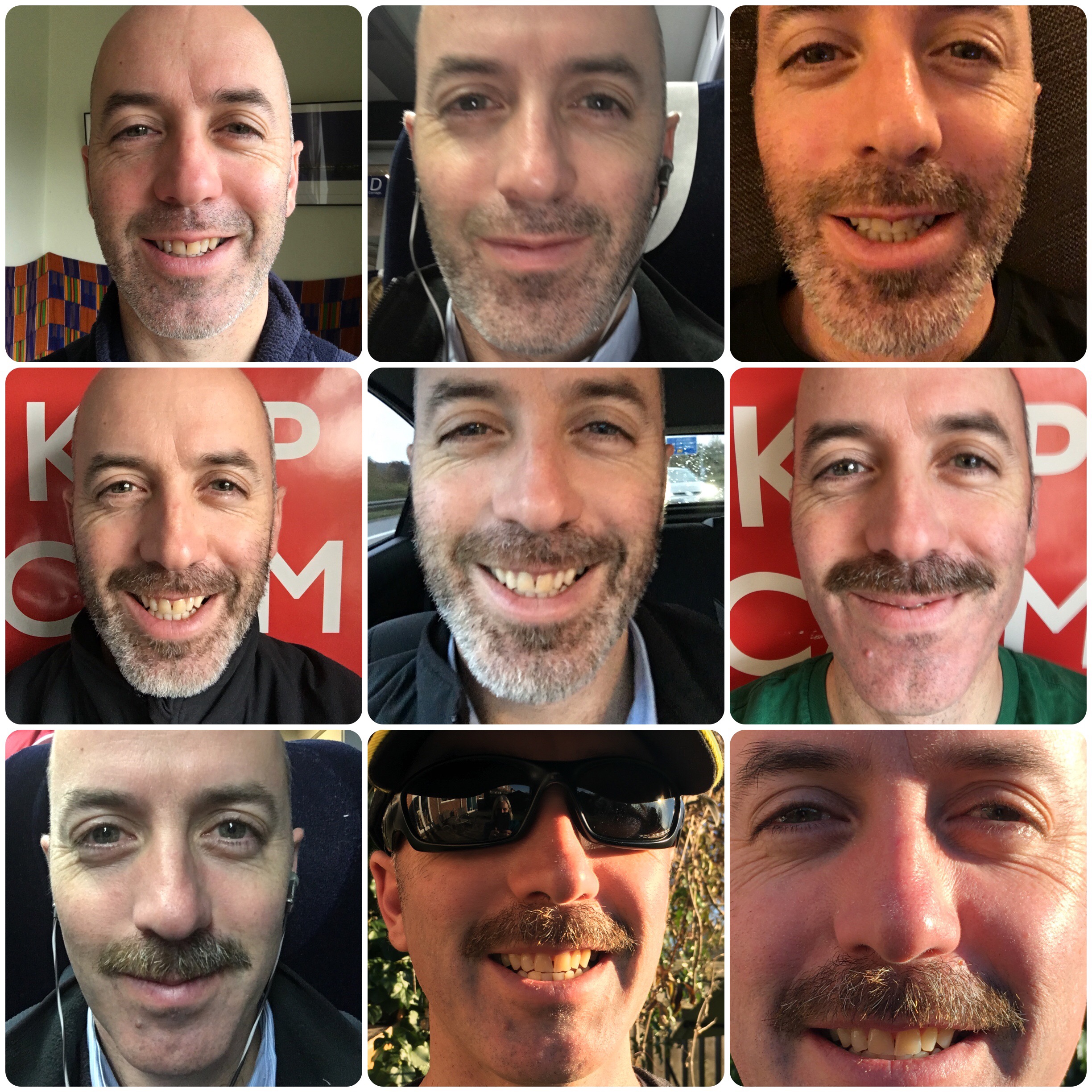 Movember Collage